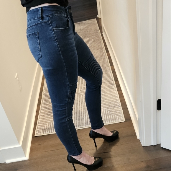 Refuge Women's High-Rise Blue Skinny Jeans - SIZE 7 - Picture 4 of 14